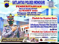 Pelayanan SIM Wonogiri Pindah di Dekat Terminal Induk Giri Adipura Krisak