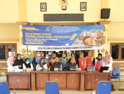 Dinas Perikanan Kabupaten Sidoarjo Adakan Pelatihan Teknis Pengolahan Hasil Perikanan