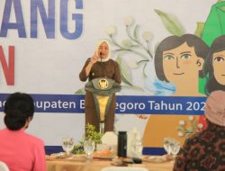 Bupati Bojonegoro Membuka dan memberi Pengarahan dalam Musrembang Perempuan 2022 di Pendopo Malowopati