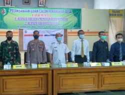 Ujian 2 Formasi Calon Perangkat Desa Pacet Kabupaten Mojokerto, Berjalan Sukses dan Lancar