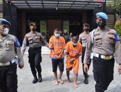 Dua Pelaku Komplotan Curanmor Berhasil Ditangkap Satreskrim Polresta Sidoarjo