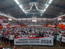 Kerja Nyata Untuk Rakyat, Relawan Banyumas Satu Komando ‘Madep Mantep 2024 Bersama Jokowi’