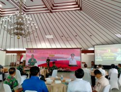 Disambut Forkopimda Bojonegoro, Dirsismet Pusterad Ajak Tingkatkan IPM untuk Pembangunan Nasional