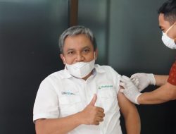 KPH Madiun dan Pemkot Madiun Gelar Vaksin Dosis 3 Dalam Rangka HUT Perhutani ke 61