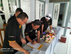 Temukadang Jurnalis Terate Indonesia Serta Penandatangan SK Untuk Persyaratan KEMENKUMKAM Berjalan Sukses