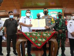 Penandatanganan MoU untuk Kawal Pembangunan dan Kondusifitas Wilayah Blora