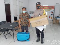 Pastikan Keamanan dan Lancar Dalam Perjalanan, Polesk Widang Polres Tuban Kawal Ketat Vaksin Covid-19