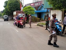 Polsek Montong Polres Tuban Kembali Gelar Ops Yustisi dan Vaksin