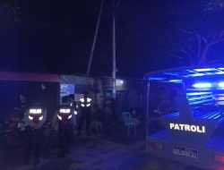 Ciptakan Kamtibmas Yang Kondusif Di Bulan Ramadhan, Personil Polres Dompu Tingkatkan Kegiatan Patroli Malam