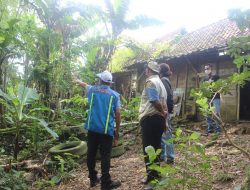 Dicarikan Solusi Penanganan, DPUPR Tinjau Lokasi Longsor di Dukuh Sasak Desa Buluroto Kec. Banjarejo Kab. Blora