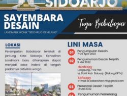 Bupati Sidoarjo Sayembarakan Desain Tugu di Perempatan Babalayar Sidoarjo, Berhadia Rp. 30 Juta