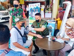 Percepatan Vaksin Booster, Kodim Bojonegoro Gelar Serbuan Vaksinasi Secara Mobile