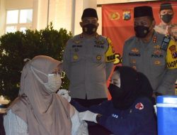 Kapolresta Sidoarjo: Vaksinasi Booster Terus Dimasifkan Selama Ramadhan