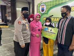 Kapolres Wonogiri Berikan Bantuan Pendidikan 23 Anak Yatim Polri