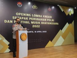 Polri Gelar Lomba Kreasi Setapak Perubahan dan Festival Musik Bhayangkara