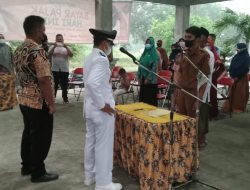 Buka Puasa Bersama Mewarnai Pelantikan Kasun Greyol Nur Hidayat  oleh Kades Sidorejo Kukuh Santoso, Dalam Situasi Hujan Deras