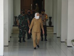 Bupati Bojonegoro Ikuti Peringatan Ke XXVI Hari Otoda secara virtual di Pendopo Malowopati