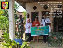 Realisasi BLT DD desa Sumber kejayan mayang berjalan lancar