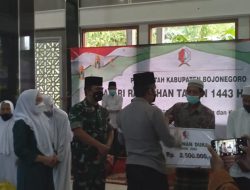 Bupati Bojonegoro dan Forkopimda Safari Ramadhan, di Masjid At-Taqwa Desa Lengkong, Kecamatan Balen