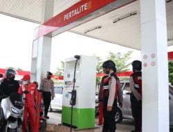 Pembelian Pertalite Pakai Jerigen, Satsabhara Polres Pacitan Sidak SPBU