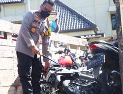 98 Motor Diamankan dalam Operasi Balap Liar, Kapolres Nganjuk: Jangan Ada yang Bikin Resah di Nganjuk