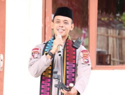 Kunker dan Safari Ramadhan di Mapolsek Manggelewa, Kapolres Dompu dan Ibu-Ibu Bhayangkari Berbagi Takjil