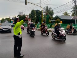 Menjelang Buka Puasa, Personil Polres Dompu Turun Laksanakan Patroli dan PAM Ngebuburit