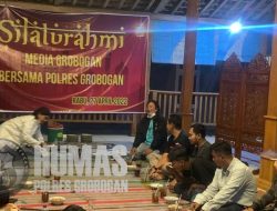Polres Grobogan Buka Puasa Bareng Wartawan
