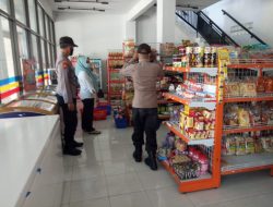 Polsek Ngancar Awasi Ketersediaan Minyak Goreng Jelang Idul Fitri