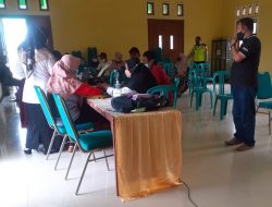 Vaksinasi Terus di Kebut, Polsek Jogoroto Berikan Edukasi Humanis