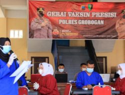 Bulan Ramadhan, Polres Grobogan Terus Genjot Vaksinasi