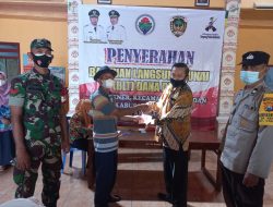 Pembagian BLT-DD Tahap 1 di Desa Bener Kecamatan Saradan Kabupaten Madiun Berjalan Tertib dan Lancar