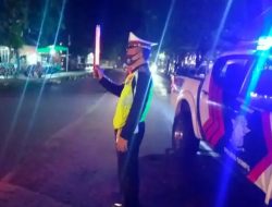 Jelang Bulan Suci Ramdhan, Sat Lantas Polres Dompu Tingkatkan Patroli Blue Light
