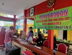 Dana BLT DD Sebanyak 175 KPM di Desa Wirowongso Hari ini Diserahkan
