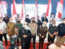 Forkopimda Jatim dan Elemen Masyarakat dari 7 Kabupaten/Kota Deklarasi Anti Narkoba dan Cinta NKRI