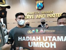 Dapat Hadiah Umroh dan Sepeda MTB Setelah Ikut Vaksinasi Booster Polresta Sidoarjo
