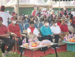 Wabup Sidoarjo Apresiasi Gelar Pasar Rakyat Gebyar Lebaran Sidobangkit 2022 di Desa Kemantren