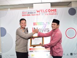 Kapolresta Sidoarjo Terima Penghargaan di Tujuh Tahun iNews