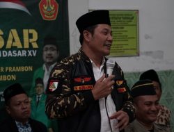 Wabup Sidoarjo Membuka PKD  dan Diklatsar GP Ansor kec. Prambon