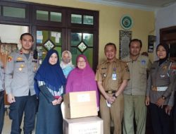 Kapolsek Blimbing Polres Malang Kota Bersama Forkopimca Takziah Ke Keluarga Korban Tertabrak Kereta