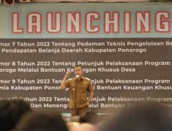 Launching Sekaligus Empat Perbup Ponorogo Pro-Kemajuan Desa
