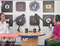 Wali Kota Surabaya Eri Cahyadi Ngobrol Bareng Ibu Cantik Jelita Tentang Medsos dan SDM