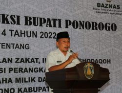 Optimalisasi Pengumpulan ZIS, Bupati Ponorogo: Tidak Ada Kata Terlambat
