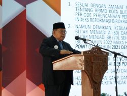 Walikota Blitar Targetkan Penilaian SAKIP Tahun 2022 Naik Menjadi A