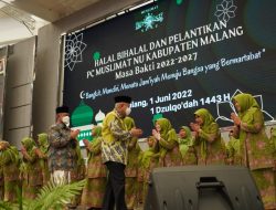 Bupati Malang Dampingi Gubernur Jatim Hadiri Halal Bihalal Dan Pelantikan Pengurus Cabang (PC) Muslimat NN Kabupaten Malang