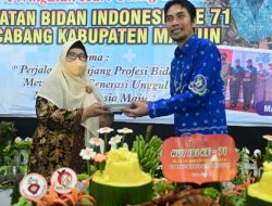 HUT IBI, Bupati Madiun Kaji Mbing Apresiasi Bidan Guna Wujudkan Generasi Unggul
