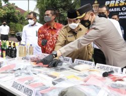 Hadiri Press Conference, Bupati Malang : Saya Dukung Upaya Polres Malang Untuk Memberantas Penyakit Masyarakat