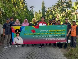 Pemkab Bojonegoro Mencanangkan BBGRM XIX Tahun 2022, Lestarikan Budaya Goyong Royong