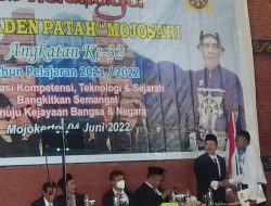 Pelepasan dan Perpisahan Purnawidya SMK Raden Patah Mojosari di Graha Mulyo Jati Mojopahit Mojokerto Berlangsung Sukses dan Lancar