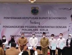 Pengangkatan Pegawai Pemerintah Kabupaten Bondowoso